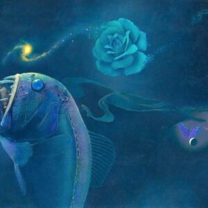 Cliff McReynolds BLUE ROSE Custom Fine Art Print