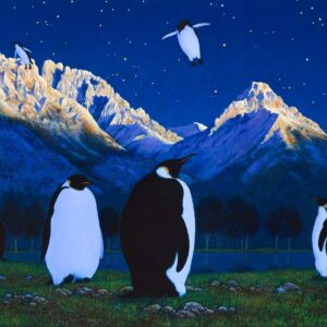 Cliff McReynolds PENGUINS Custom Fine Art Print Numbered With Certificate of Authenticity